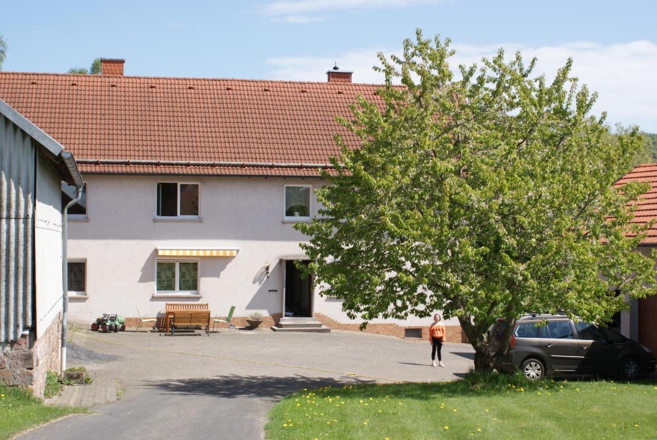 Ferienwohnung Zum Kirschhof Хофбибер Экстерьер фото